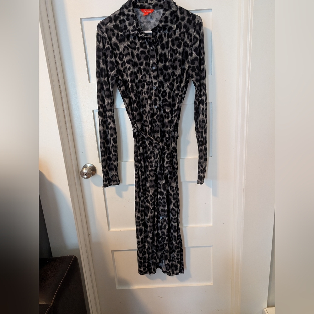 Joe Fresh Long Sleeve Dress in Classic Black